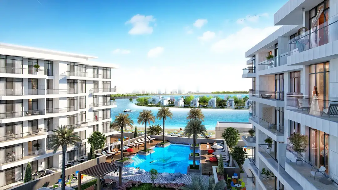 Studio apartment in Blue Bay Walk, Ajmal Makan City - Sharjah Waterfront