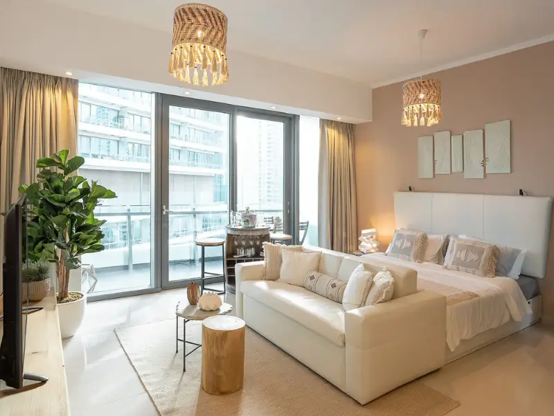 Studio apartment in Silverene, Dubai Marina