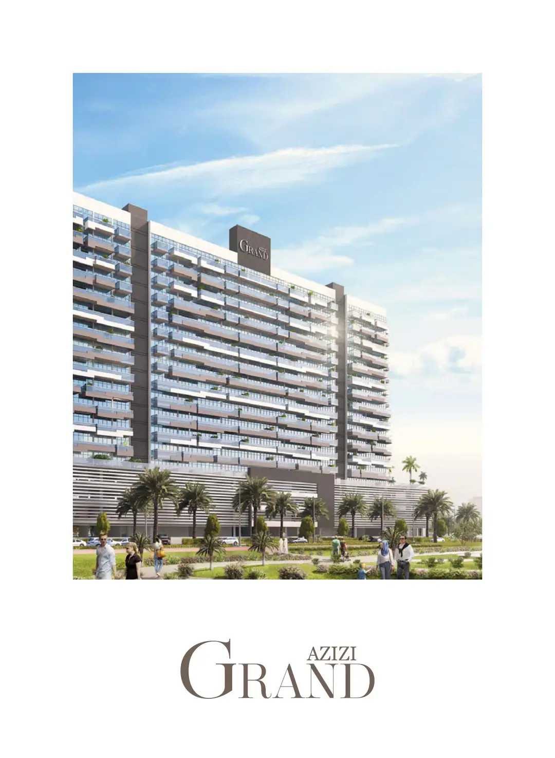 2-bedroom apartment in Azizi Grand, Dubai Sports City