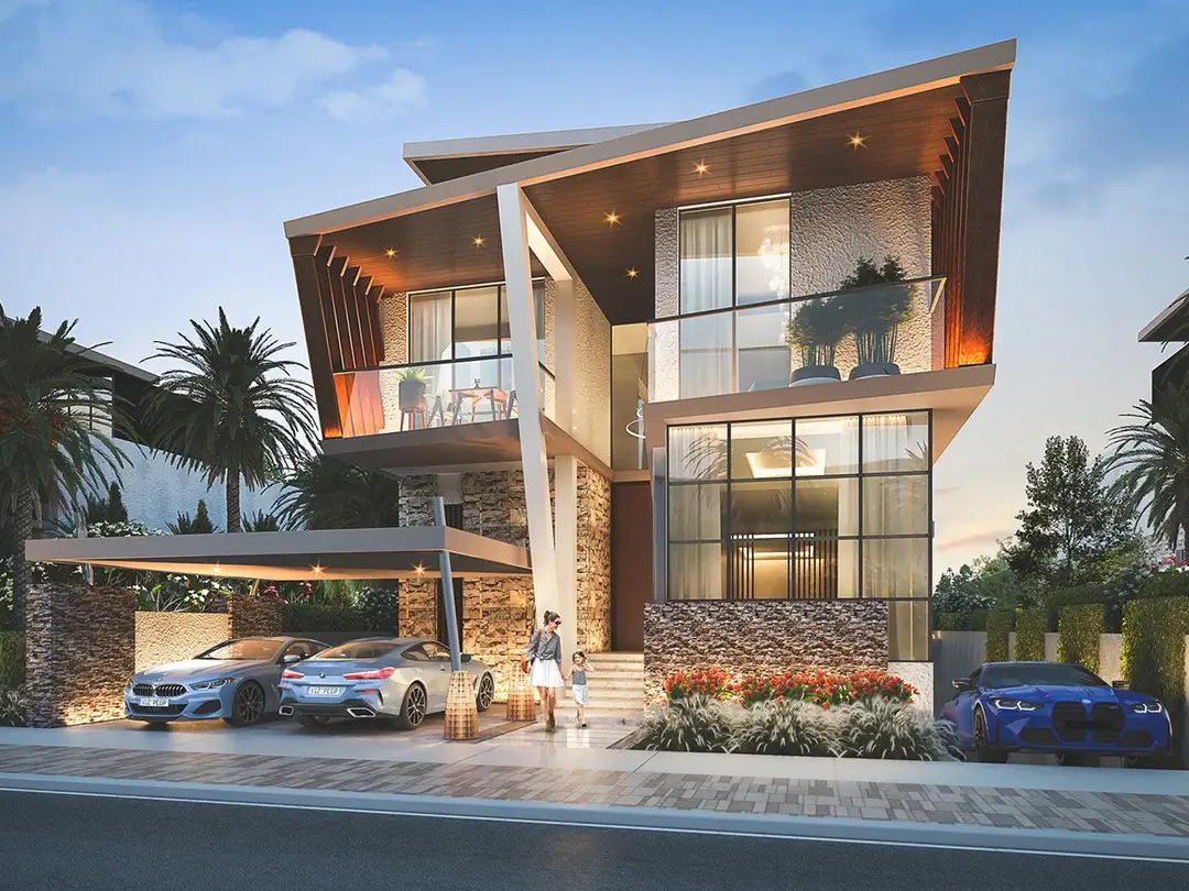 4-bedroom townhouse in Malta 1, DAMAC Lagoons
