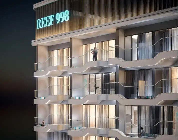 Studio apartment in Reef 998, Dubai Land Residence Complex
